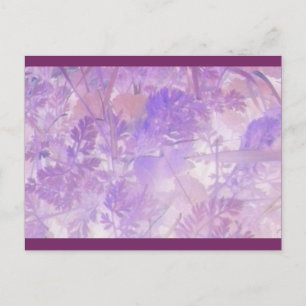 Postal floral de Lavender
