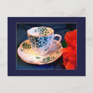 Postal Floral Demitasse