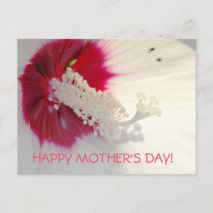 Postal floral feliz Día de la Madre