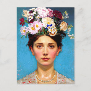 Postal "Floral Flair" Ruth - Sociedad de Arte y Flores