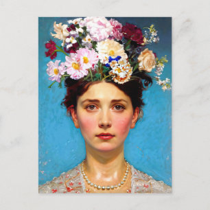 Postal "Floral Flair" Ruth - Sociedad de Arte y Flores