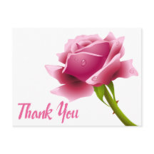 Floral Gracias Flor Rosa