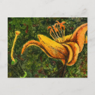 Postal floral "Lirio salvaje"