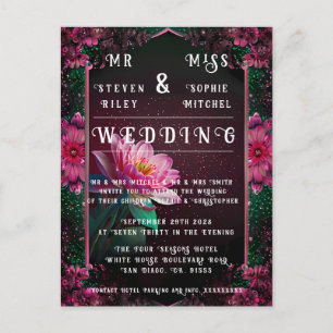 Postal Floral Lotus Boda Suite   Starry Night Romance