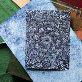 Postal Floral natural de Mandala