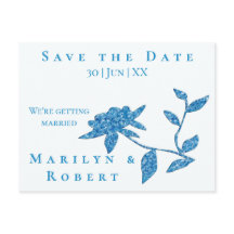 Floral pelorosa azul oriental