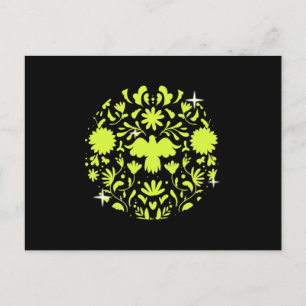 Postal Floral Softball Baseball Ball Pitcher Catcher Gift