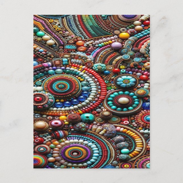 Postal floral vintage (Anverso)