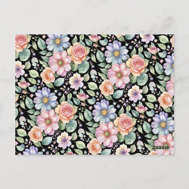 Postal Floralv (Reverso)