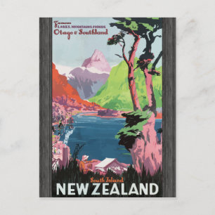 Postal Flords Otago Southland South Island Newzealand, Vi