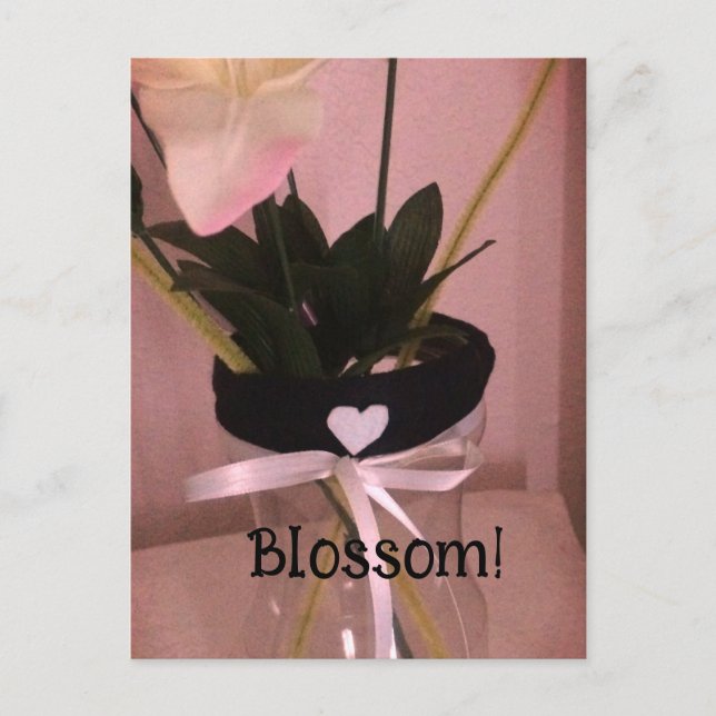 Postal ¡Florece! (Anverso)