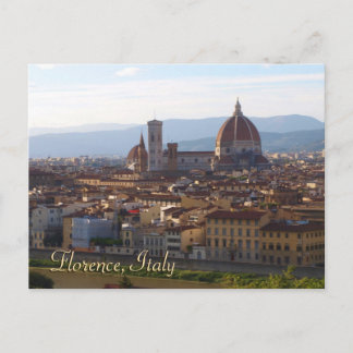 Postal Florence Italy Travel Keepsake Gift