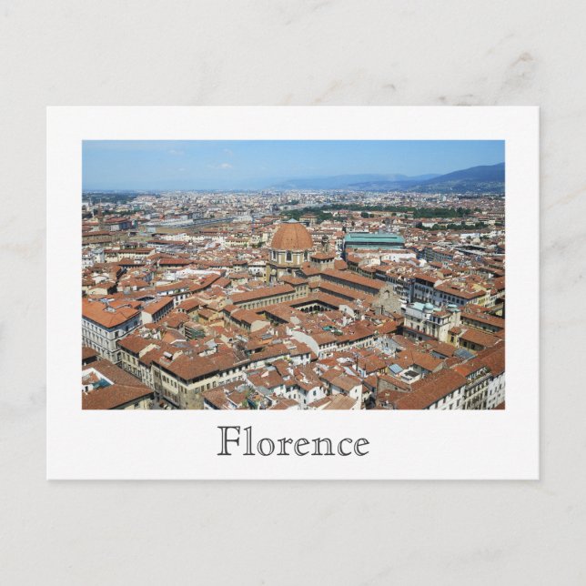 Postal Florence Postcard (Anverso)