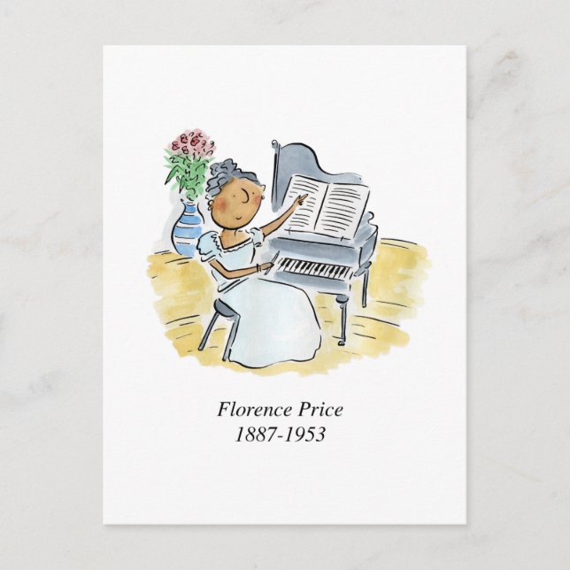 Postal Florence Price (Anverso)