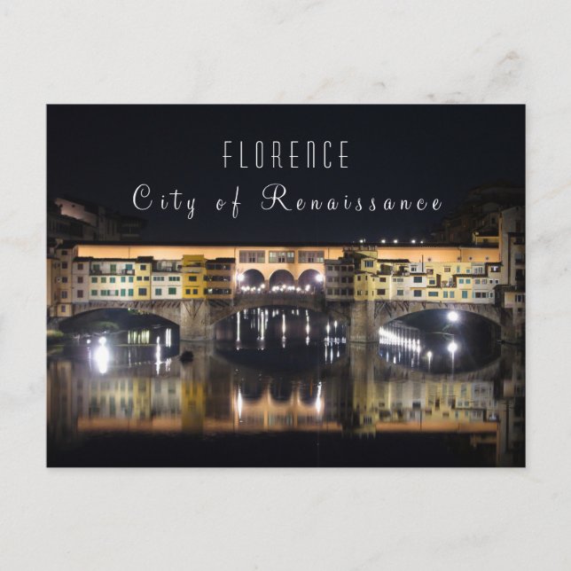 Postal Florencia (Anverso)