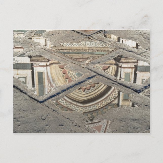 Postal Florencia en charcos (Anverso)