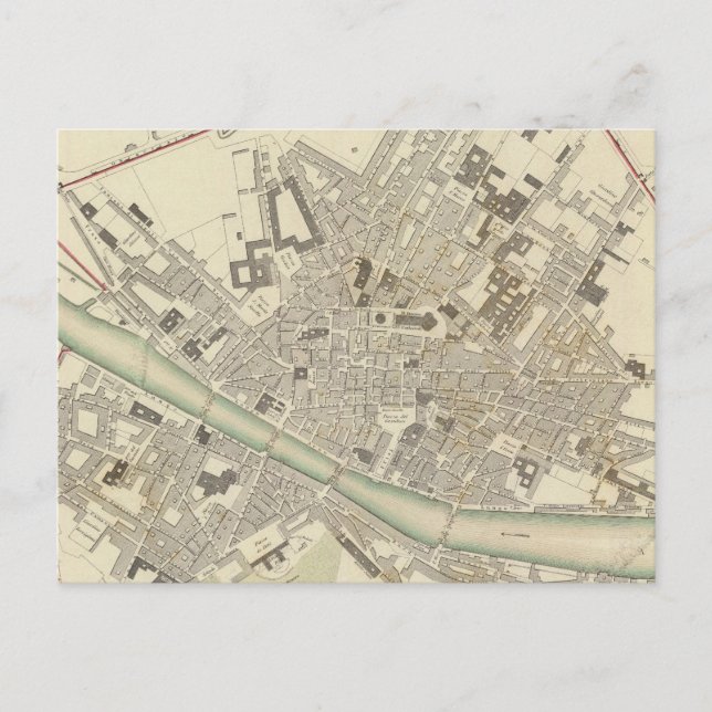 Postal Florencia Firenze (Anverso)