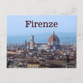Postal Florencia Florencia Italia