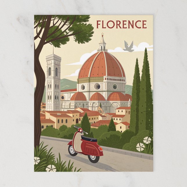 Postal Florencia, Italia (Subido por el creador)