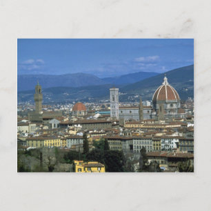 Postal Florencia, Italia