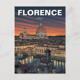 Postal Florencia Italia Paisaje Urbano Viajes