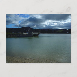 Postal Florero de la isla de Slipper Tairua Nueva Zelanda