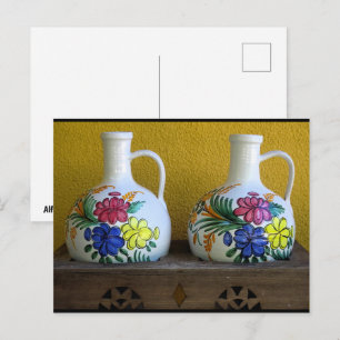 Postal Floreros Decorativos