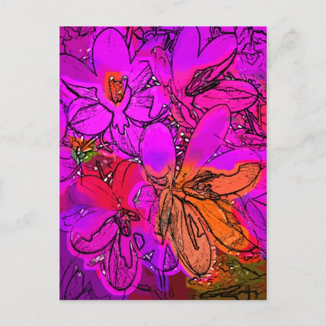 POSTAL FLORES (Anverso)