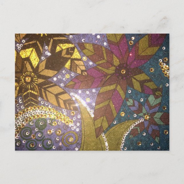 Postal Flores (Anverso)