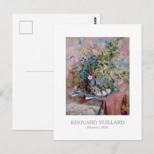 Postal Flores 1906 por Edouard Vuillard