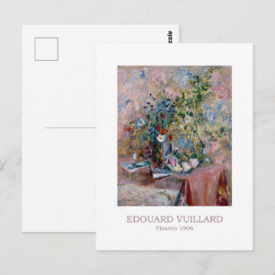 Postal Flores 1906 por Edouard Vuillard