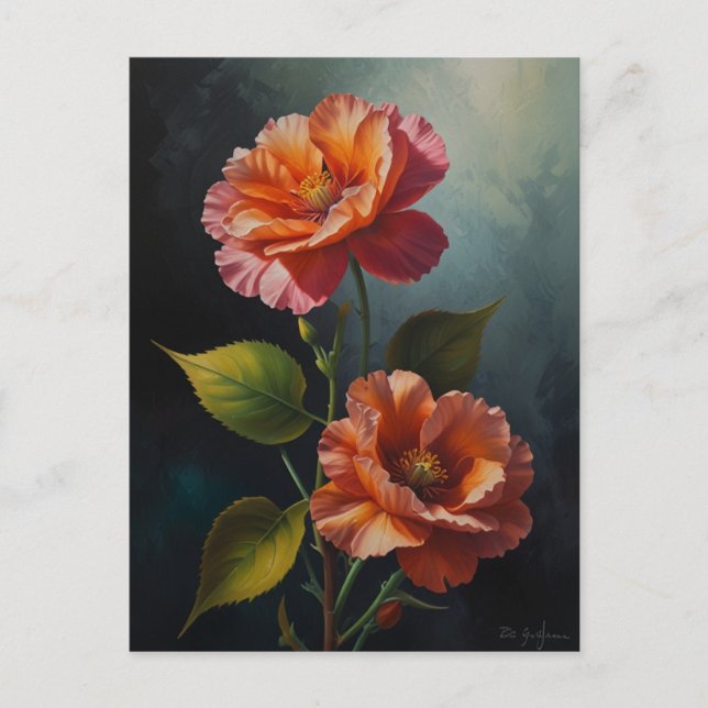 Postal Flores agridulces (Anverso)
