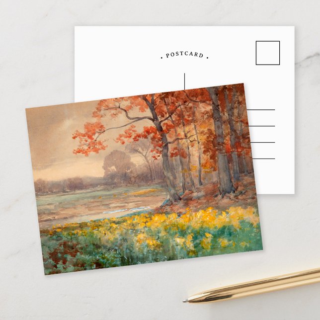 Postal Flores Amarillas en un Día Gris | Julian Onderdonk (Subido por el creador)