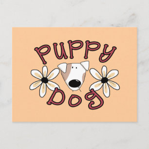 Postal Flores Camisetas de perro y regalos