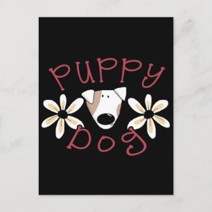 Postal Flores Camisetas de perro y regalos