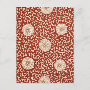 Postal Flores Chic Vintage Shabby