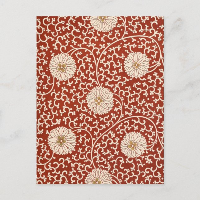 Postal Flores Chic Vintage Shabby (Anverso)