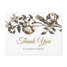 Flores clásicas y elegantes de oro