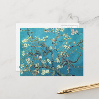 Postal Flores de almendra