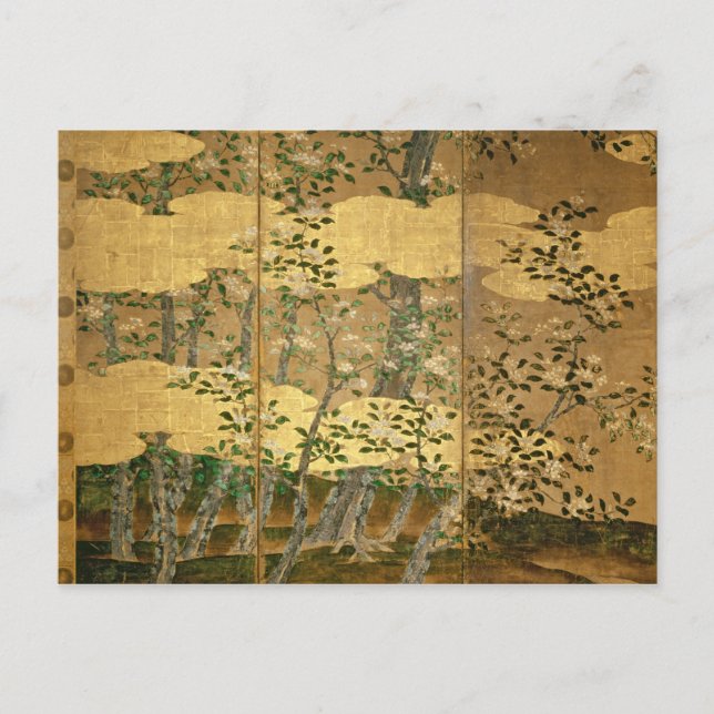 Postal Flores de Camellias (Anverso)