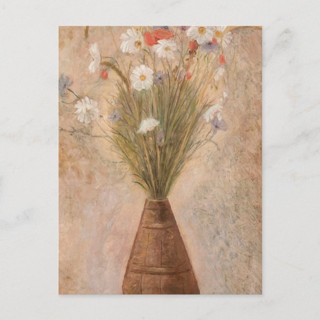 Postal Flores de campo | Tadeusz Makowski (Anverso)