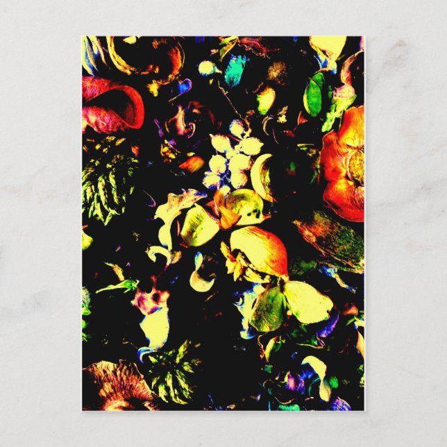 Postal Flores de época (Anverso)