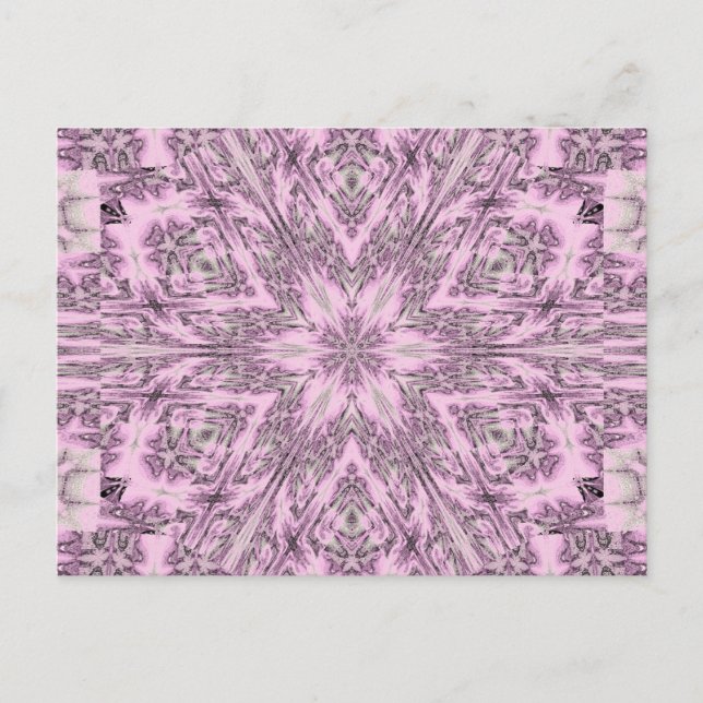 POSTAL FLORES DE HIERRO PINTADOS 10 (Anverso)