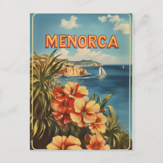 Postal Flores de Menorca