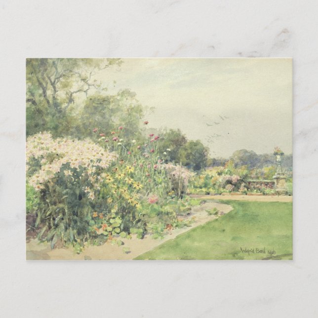 Postal Flores de Octubre (Anverso)