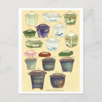 Flores de porcelana japonesas vintage