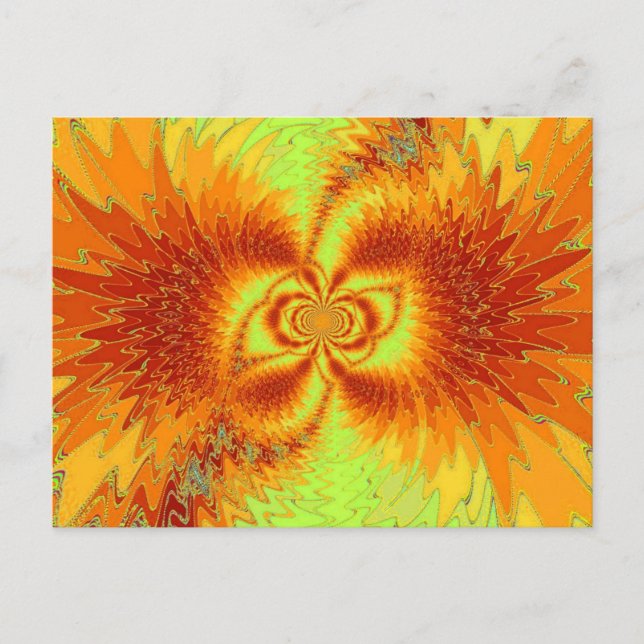 POSTAL FLORES DE SALVAJE DE MOODY 4 (Anverso)