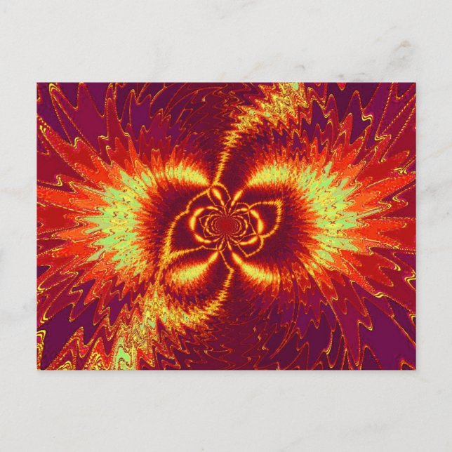 POSTAL FLORES DE SALVAJE MOODY 7 (Anverso)