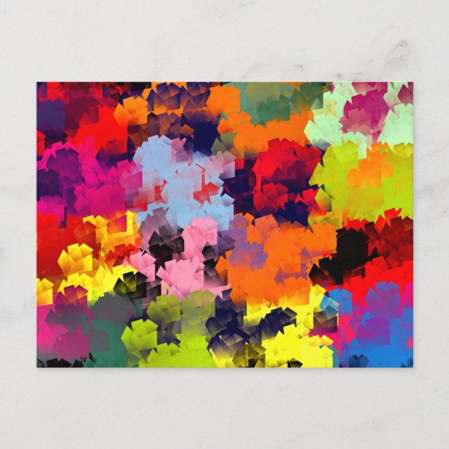 POSTAL FLORES DE VERANO (Anverso)