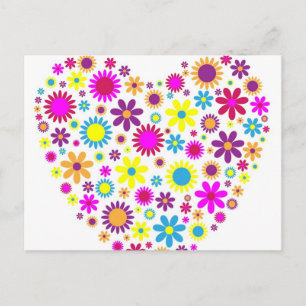 Postal Flores Dichosas